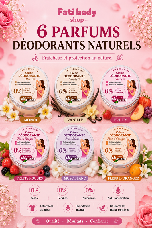 Packs 3 déodorant 🎀