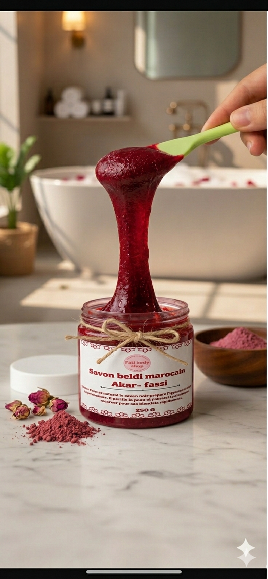 Savon beldi Akar El fassi - Faty Body Shop