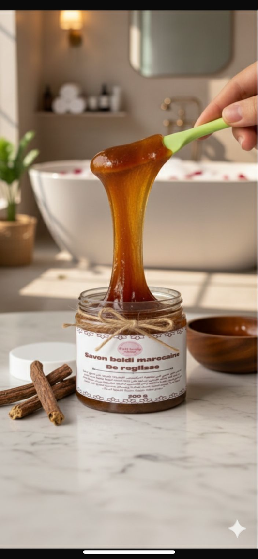 Savon beldi de reglisse - Faty Body Shop