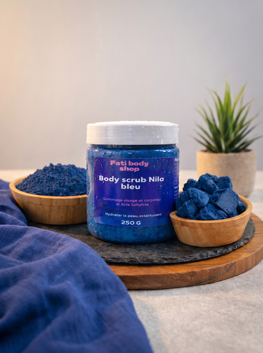 Gommage au Nila Bleu Marocain & Acide Salicylique