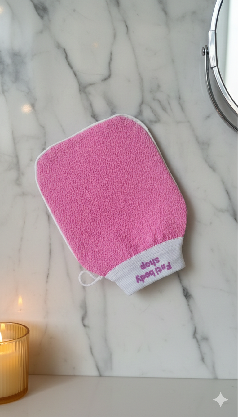 Gant de gommage Kisse pour hammam marocain - Faty Body Shop