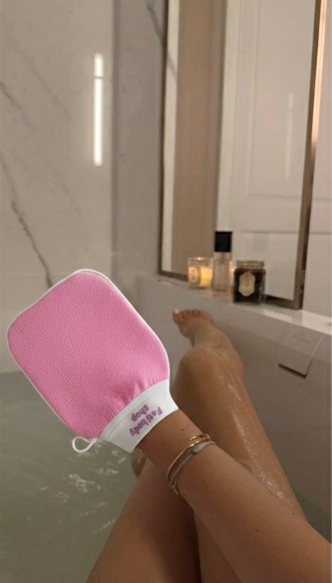 Gant de gommage Kisse pour hammam marocain - Faty Body Shop