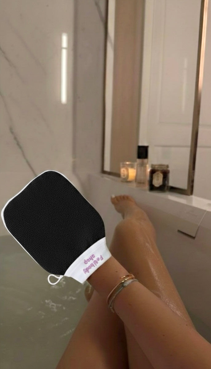 Gant de gommage Kisse pour hammam marocain - Faty Body Shop