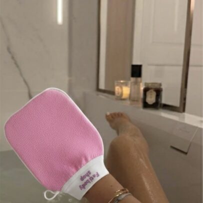 Gant de gommage Kisse pour hammam marocain